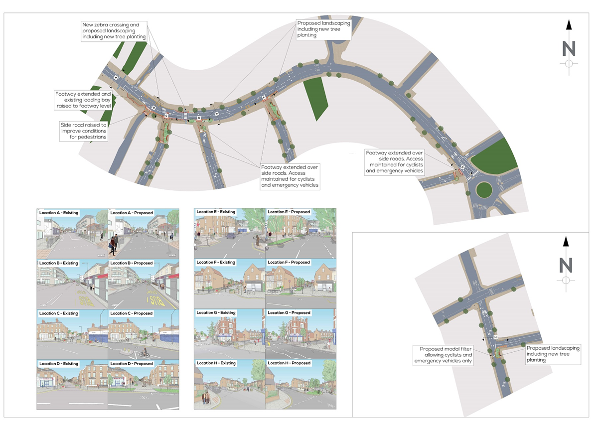 Goose Green Overview Plan Streets for People